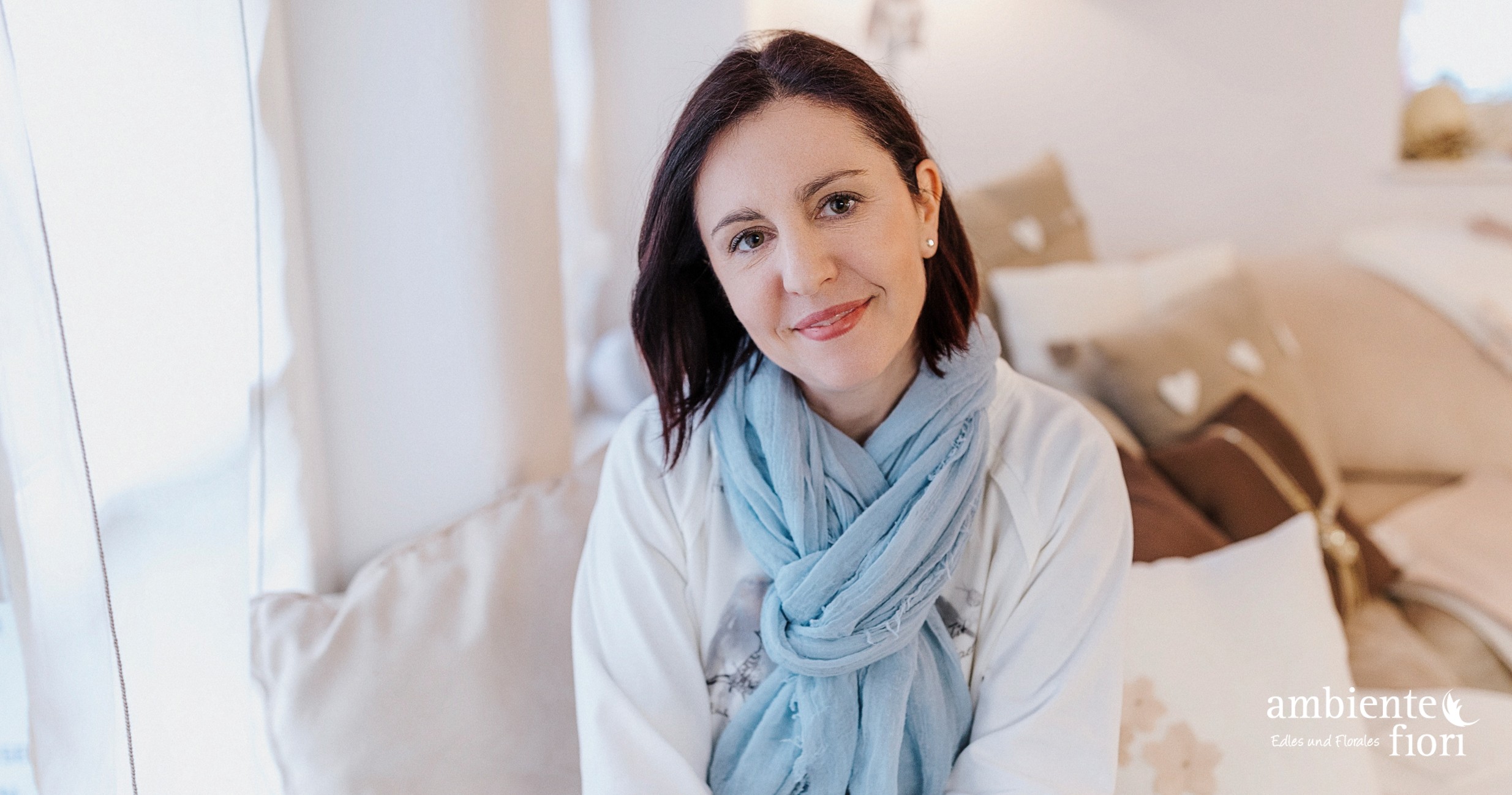 Martina Zerman-Holm, Inhaberin von Ambiente & Fiori in Ulm – persönliche Ansprechpartnerin für Eure Hochzeitsfloristik