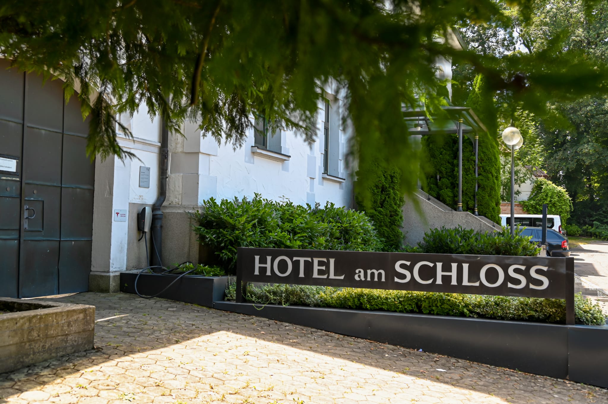 Hotel am Schloss, Aussenansicht front 