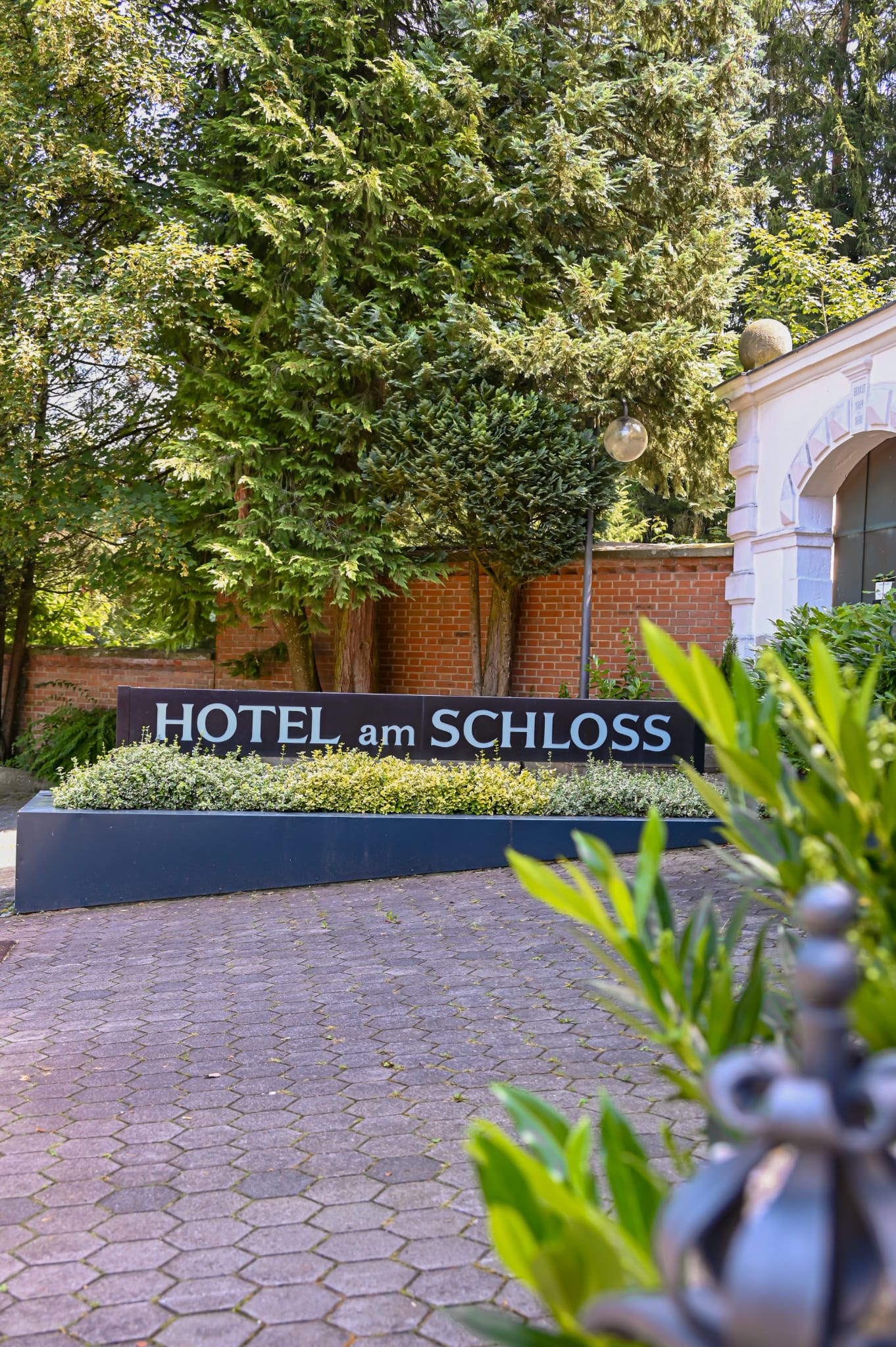 Hotel am Schloss, Aussenansicht front