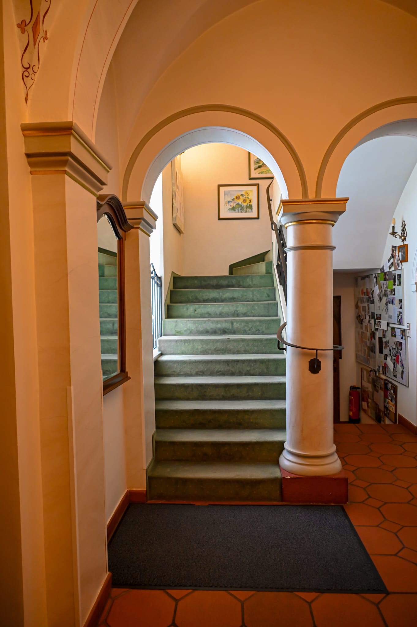 Hotel am Schloss, Treppenhaus